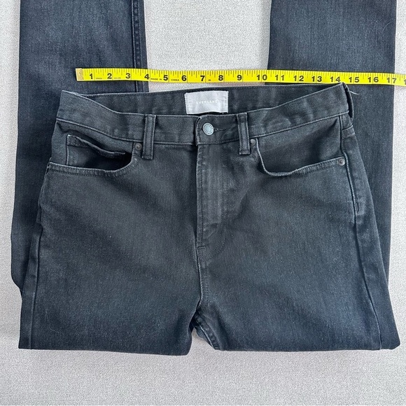 Everlane Black Straight Leg Jeans. Size 28 Regular. - Picture 7 of 9